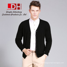 OverSize Spring New Slim Fit Men Long Simples Simples Colar Casual Casual Cashmere Cardigan Sweater